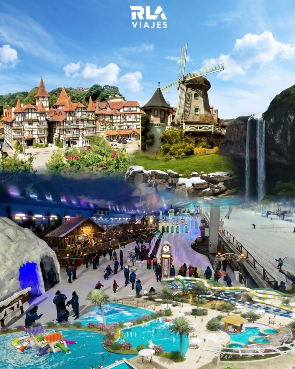 Vacaciones de Julio - Gramado y Canela con Parques